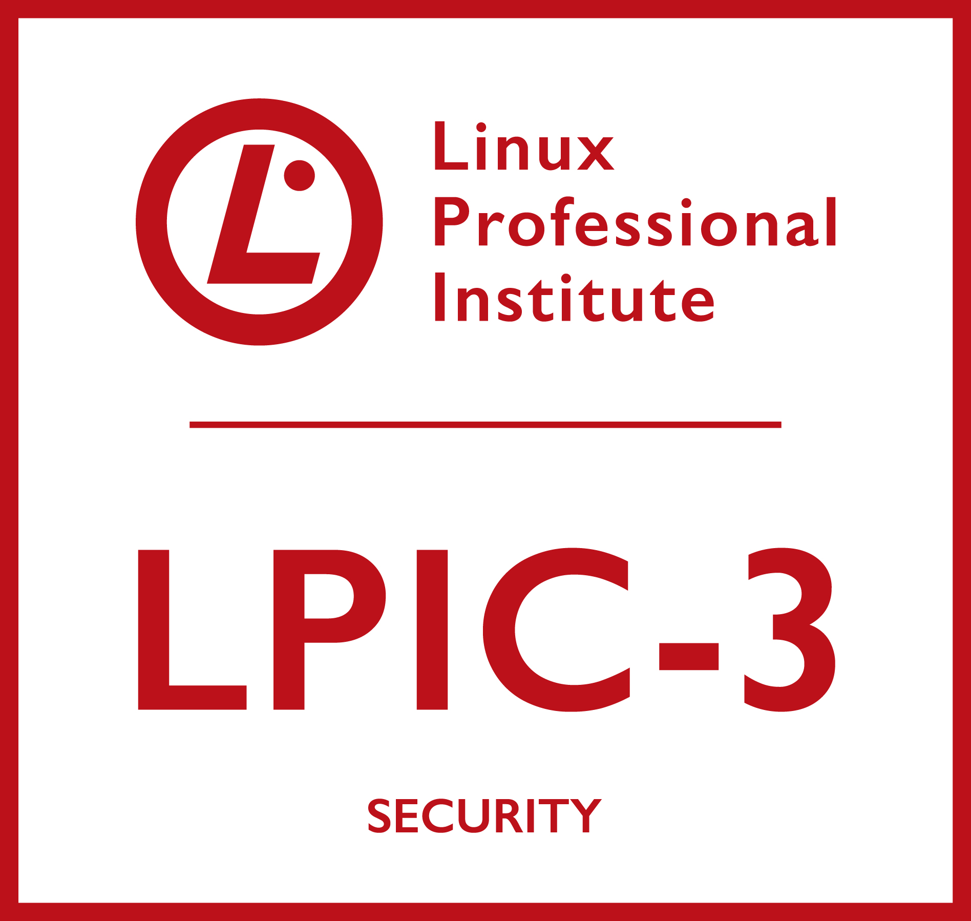 LPIC-3 Enterprise Security Certification logo