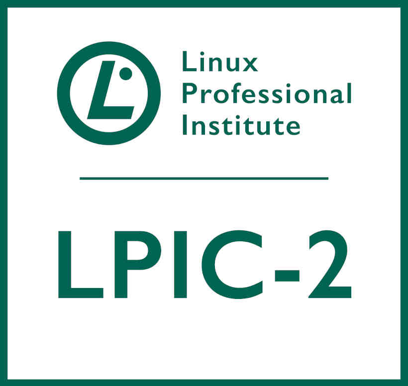 Linux Professional Institute Leve 2 Certification (Exam Required)