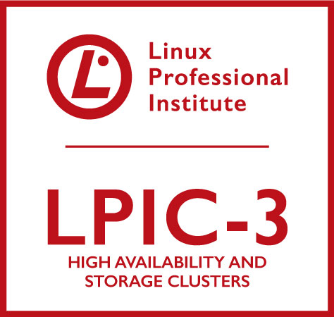 LPIC-3 High Availability & Storage Clusters certification logo